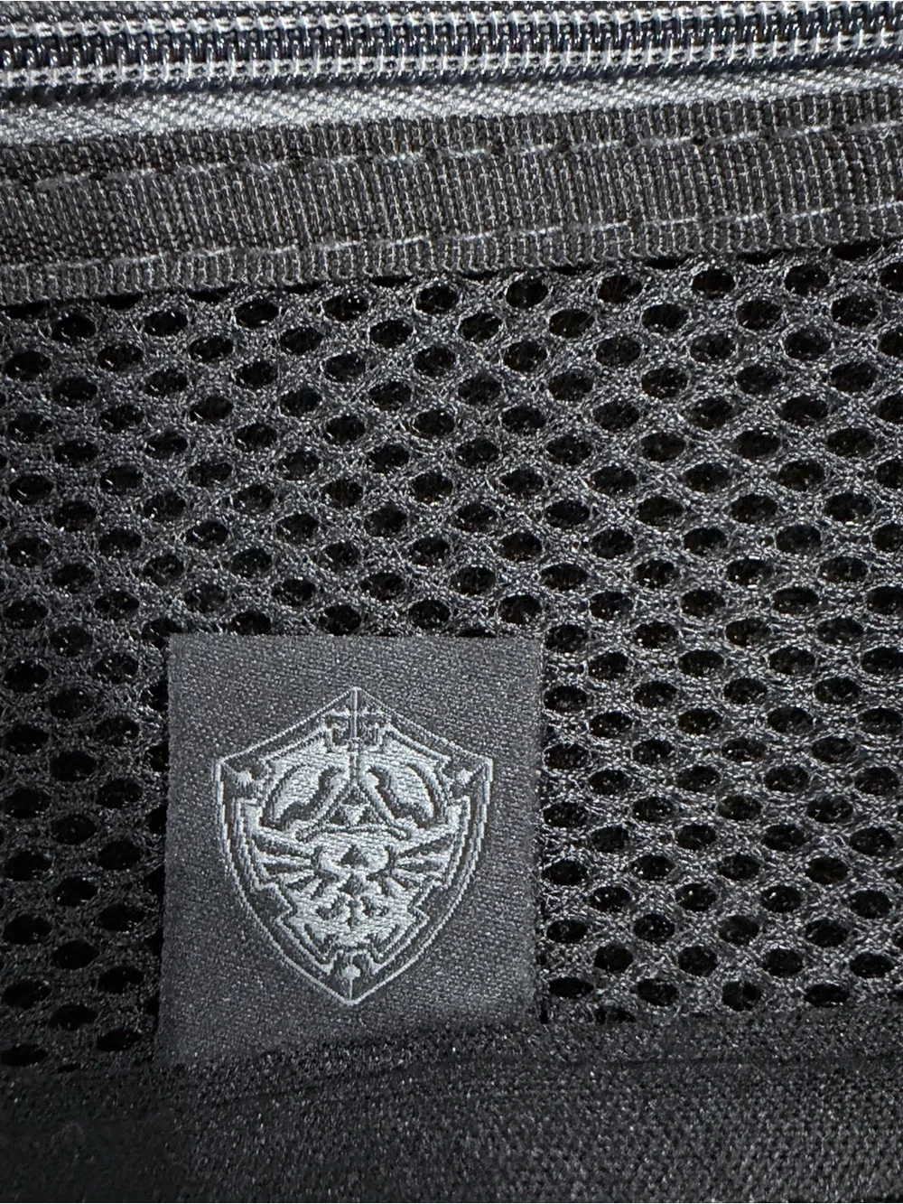 Black Travel Case with Gold Emblem